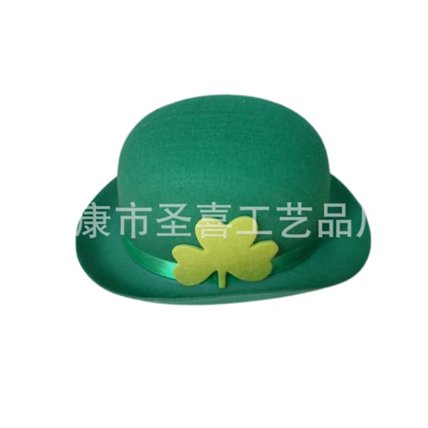 St. Patrick's Day hatt grön klöver hatt klädtillbehör
