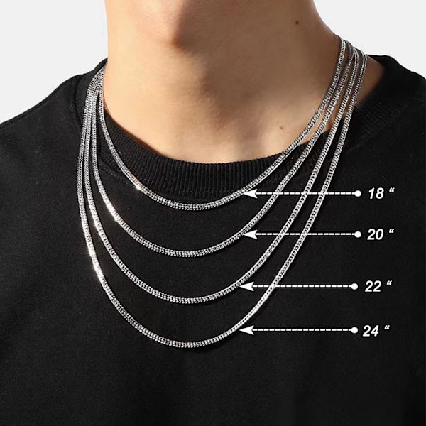 Ristiriipus miehille Ristiriipus VOIMAA Raamatun jae Ruostumattomasta teräksestä valmistettu kaulakoru Layered Silver Cross