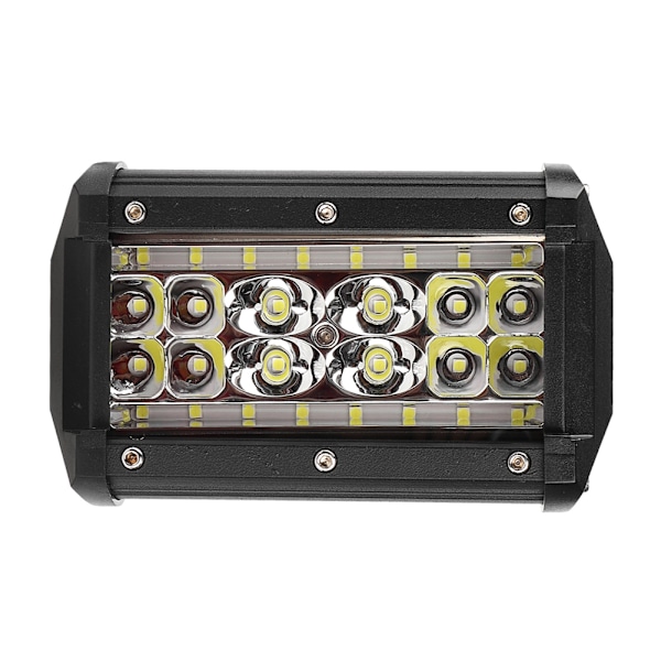 280W 4-Rad 5-tommers Bil LED Konveks Linse Arbeidslys Bar Auto Kjørelys Svart