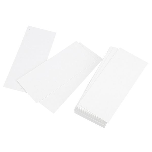 100 stk. Hvit kartong Multi Purpose Tykk Lett DIY Kartongplater for Maling Lage menyer