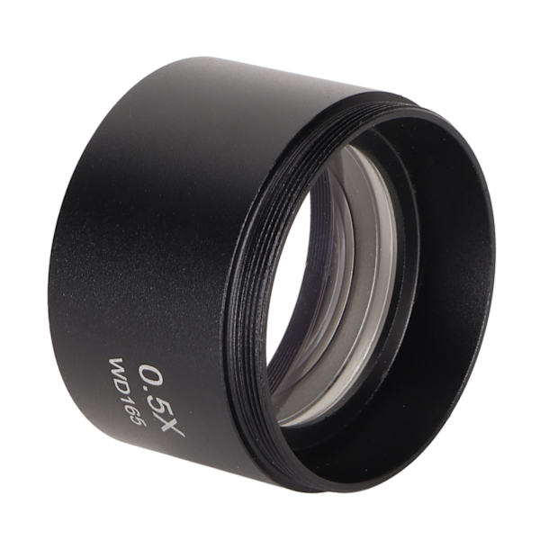 Stereomikroskop Objektivlins 0,5X Zoom HD Stor Vy Objektivlins för Förstoringsglas D35mm