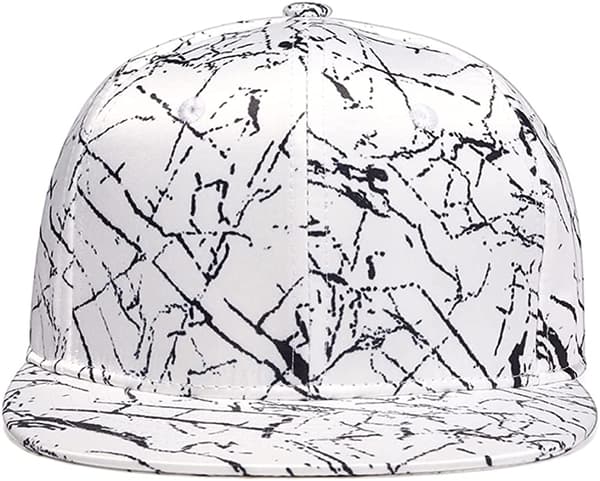 Klassisk Snapback Kasket Hip Hop Flad Skygge - Unisex Ad E