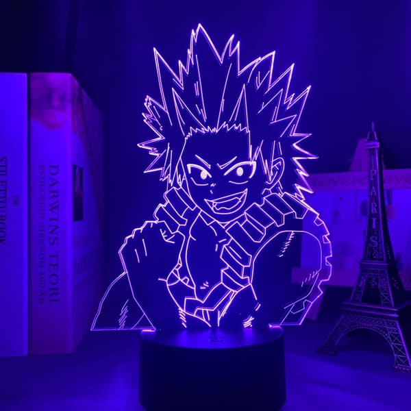 3D Nattlys 3D Illusjonslampe Eijiro Kirishima Led Natt L