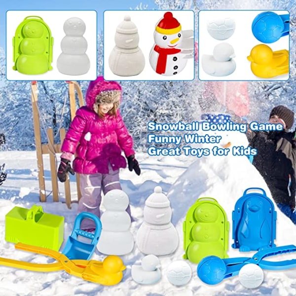 Barnens snöbollsklämma leksak snöboll artefakt snöboll fig