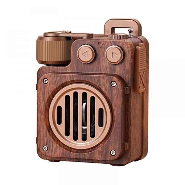 Retro Radio Blåtandshögtalare | Bärbar Trådlös Vintage