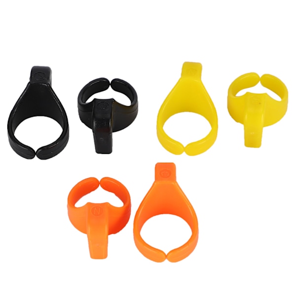 6 stk. / sæt tråd cutter ring finger blade hjem fingerbøl syning håndværk DIY værktøjer