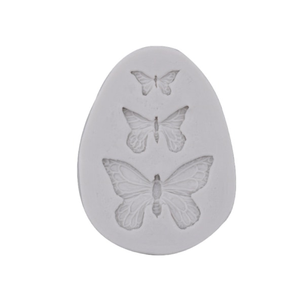 2 stk. Butterfly Silikone Forme Mini Butterfly Fondant Cak