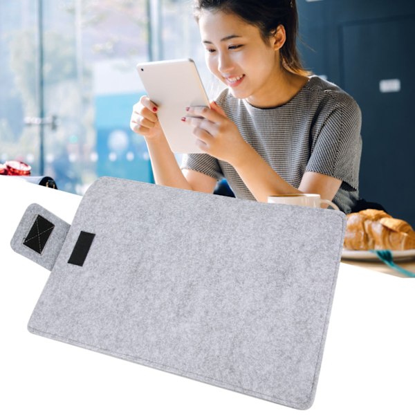 13 tommer bærbar computer blød filt taske business fashion tablet beskyttende cover