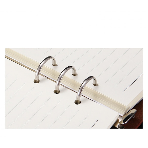 Business Planner Lösblad Anteckningsbok, A5 PU Läder Hård Co