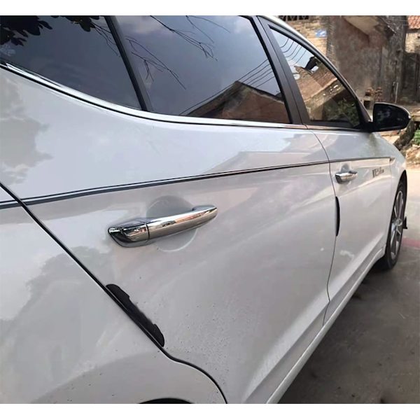 Sort Pinstripe Tape Bil Karosseri Side Stripe Dekal Talje Sticker Auto Pinstripe Tape til Biler