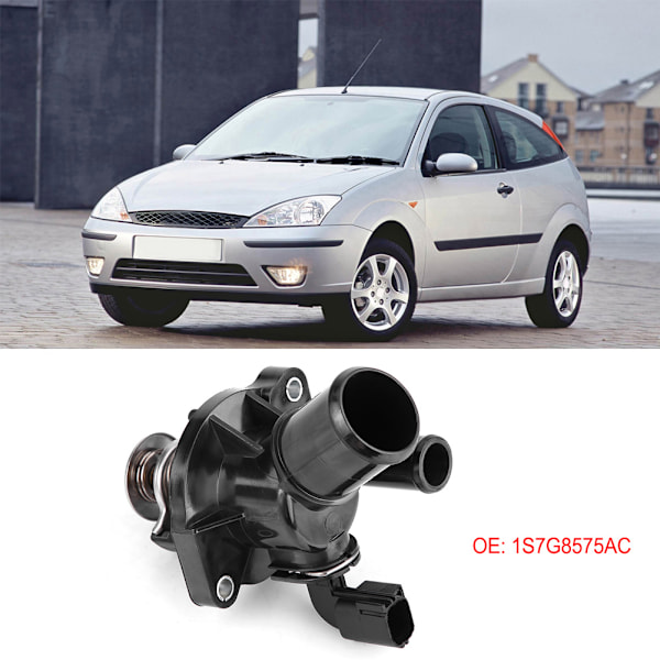 Motor Kølemiddel Termostat med Hus til FORD MONDEO III 00-07 Mazda B2300 01-03 1S7G8575AC