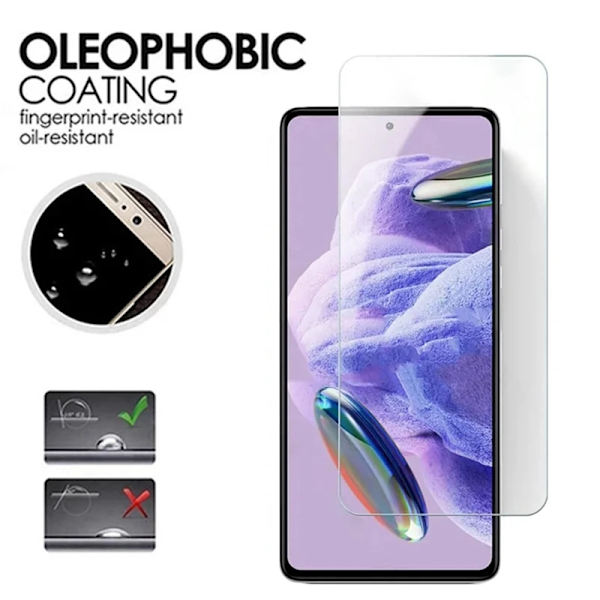Härdat glas för XIaomi Redmi Note12Pro Plus  Skyddsfilm skärmskydd