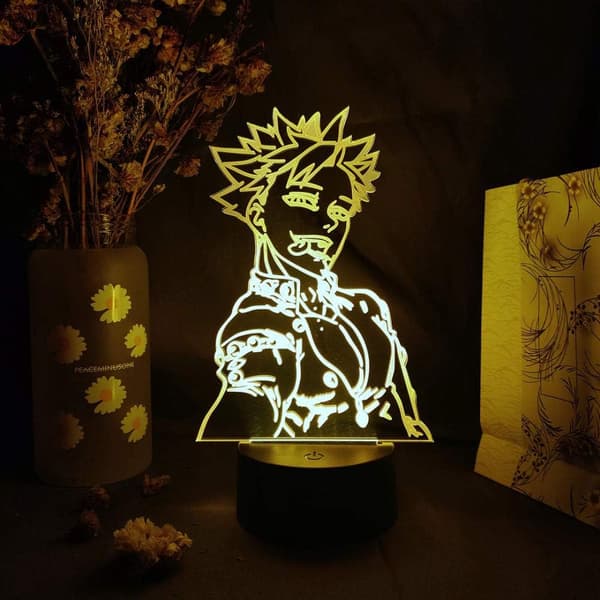 Anime Figur Seven Deadly SINS Nattlys 3D Display Decora
