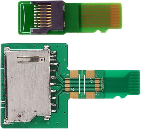 2Set SD TF-kortstik Dæmi til Micro-SD TF Han-hukommelseskort Kit Forlængeradapter Testværktøjer Extender