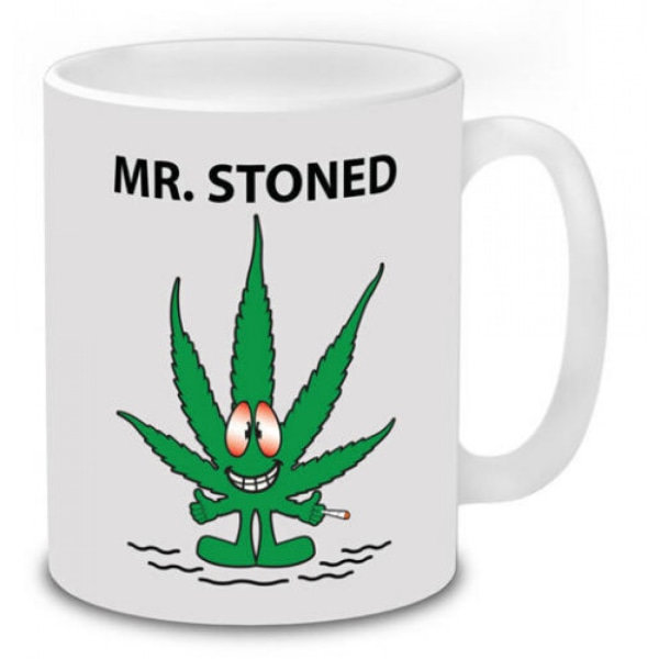 Mr Stoned Kaffeemug Frukostmugg Rolig Kaffeemug 11 Uns Oinspirerande Och