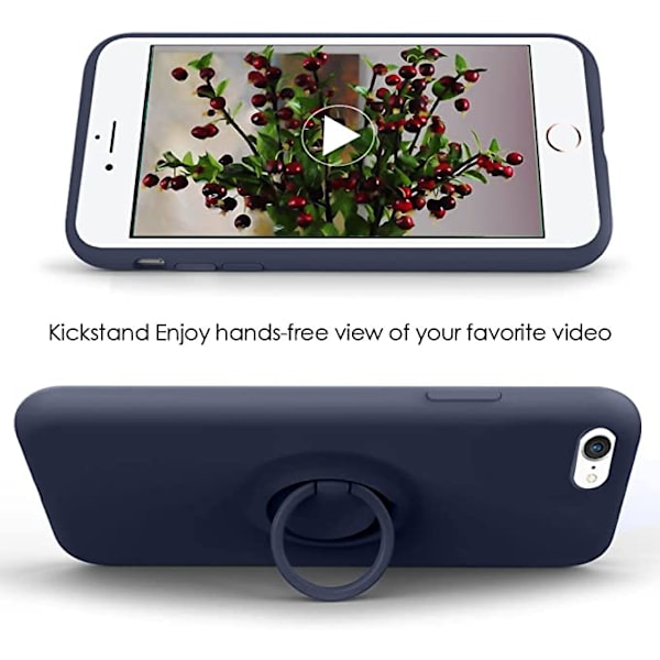 Kompatibel med iPhone SE 2022 Fodral 4.7 tum, iPhone SE3 Fodral