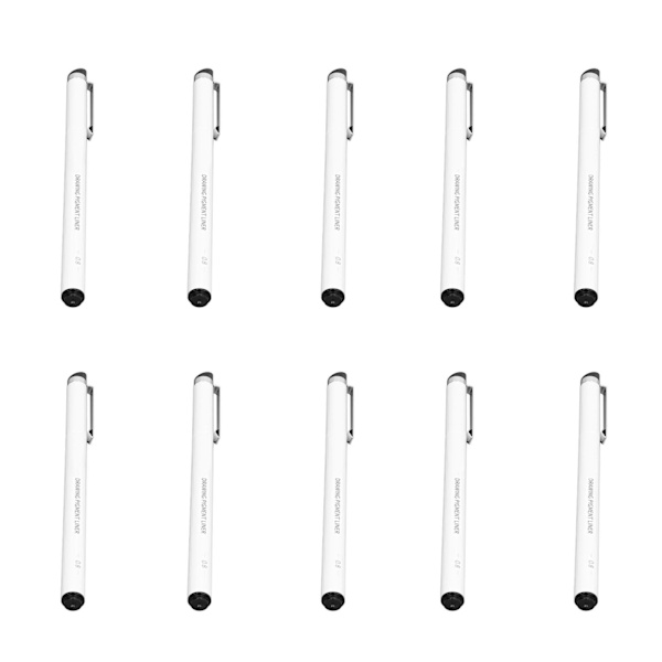 10 st Fineliner pennor Svart bläck Hållbar Vattentät Fadeless Hög jämnhet Ritpennor för anteckningsdesign Skissritning