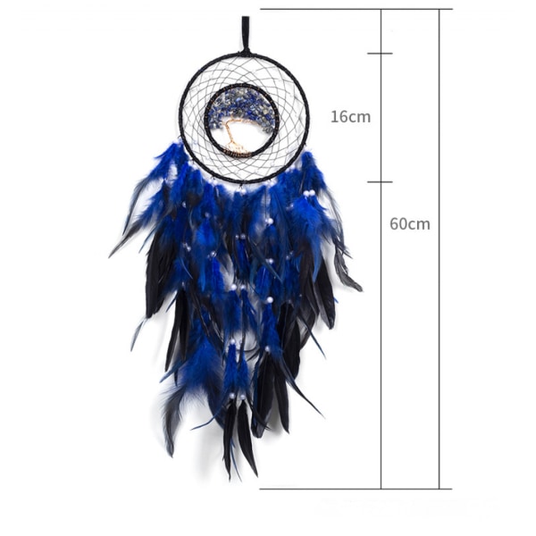 Macrame väggdekoration Livets träd