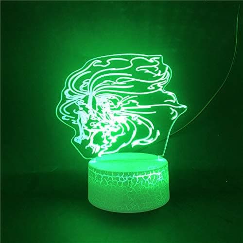 Naruto Kakashi Uchiha Sasuke 3D Illusion Natlampe Sm