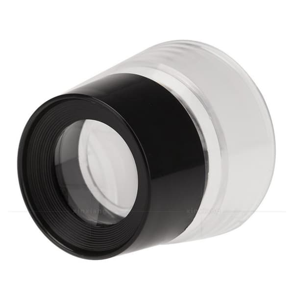 10x30mm Lupe Cylindrisk Desktop Forstørrelsesglas med