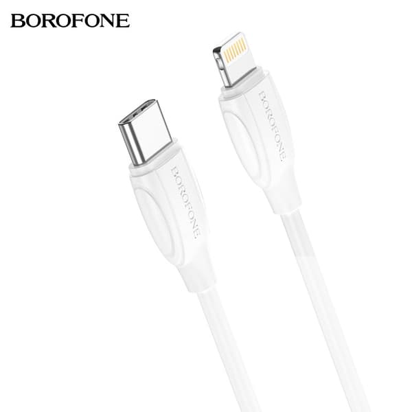Borofone BX19 dobbelthastighets PD ladekabel for iPhone