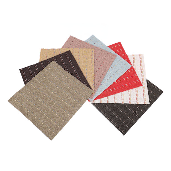 8 st Quilting Fabric 7,9x7,9 tum Handcraft DIY Mjuk Hudvänlig Andningsbar Bomullssömnadstyg för Väskor Handväskor