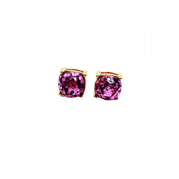Symphony Star Effect Stud Earrings Multicolor Simple Fashion