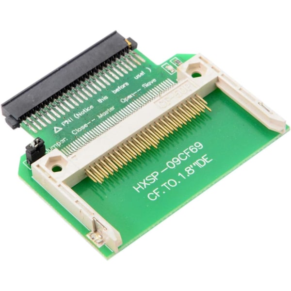 CY Minneskortsadapter CF Compact Flash Minneskort till 50pin 1,8 tum IDE Hårddisk SSD Konverteradapter för Toshiba