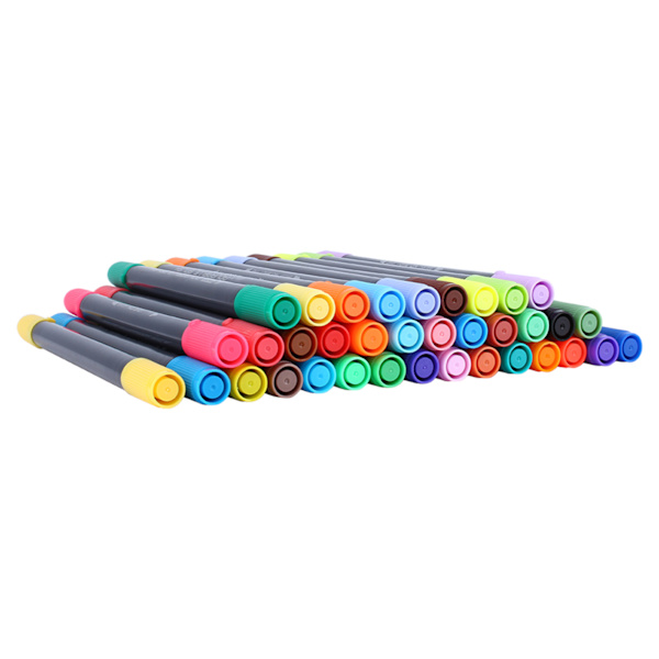 Nya STA Colors Vattenfärgspenna Cartoon Graffiti Art Sketch Markers Ritpennor 36 Färger