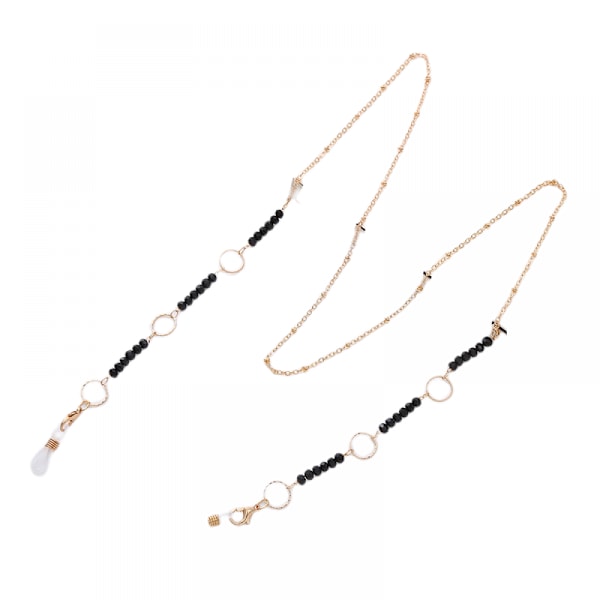 Kristallpärlor Glasögonkedja Glasögon Mask Halsband Lanyar