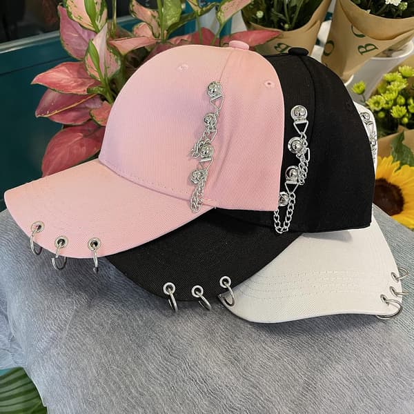 Caps og hatter for menn og kvinner, avslappet, justerbar, unisex Rhi G