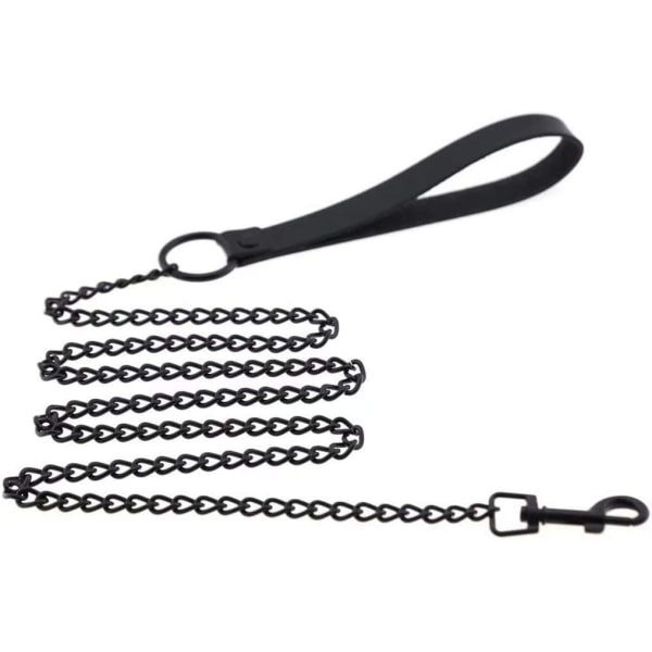 Heavy Duty Dog Bly Chain Anti-Bite Metal Basic Pet Leash wi