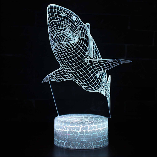 Natlampe til børn, 3D visualisering 7 farver + 16 farver