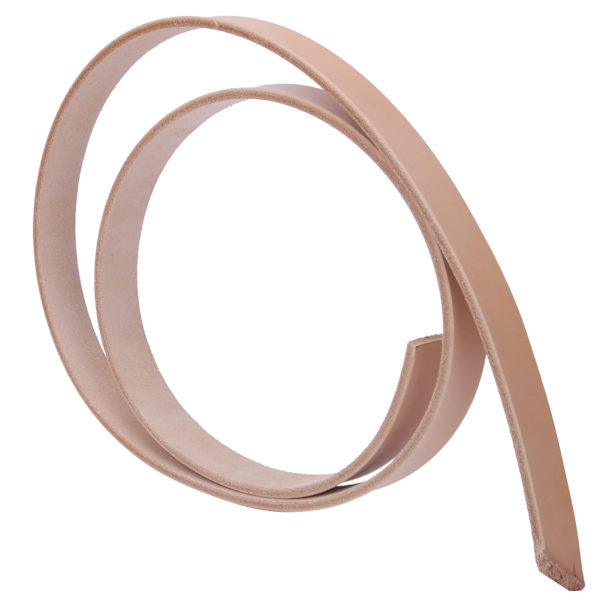 100-125cm DIY PU læderrem til håndlavede bælter, håndtasker, tasker og kæledyrsliner 1,4 cm