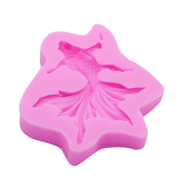 Gullfisk Fondantform, Karp Silikonformer for Sjokolade Ca