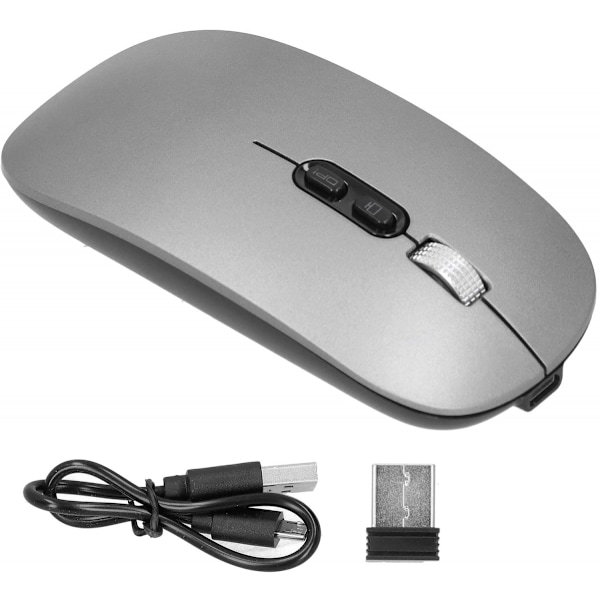 Trådlös mus, 2.4G/Bluetooth5.0 Dual Mode Wireless Optical