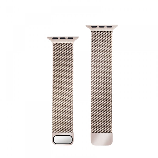 Metallband i rostfritt stål kompatibelt med Apple Watch-band 38 mm 40 mm 41 mm, justerbar loop med magnetisk armband för iWatch Series 7 6 5 4