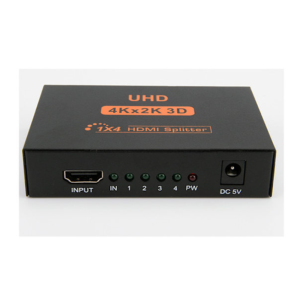 HDMI-splitter 1.4 4K HDMI 1.4 skärmdelare 1 in 4 ut en i fyra ut HD-delare