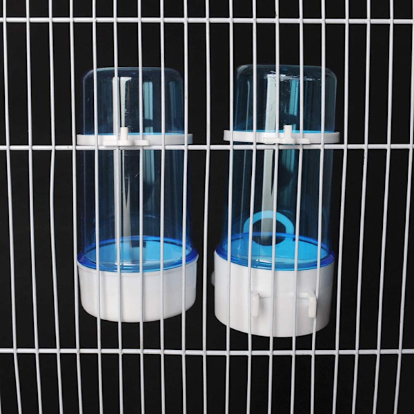 Automatisk fågelmatare Fågel Vattenflaska Drickare Transparent