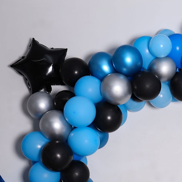 Barnebursdagsdekorasjon Ballong Blå