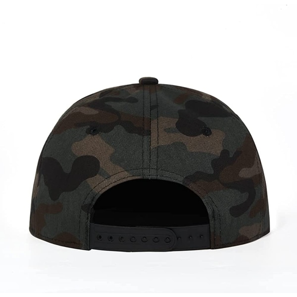 Klassisk Snapback-hatt Hip Hop Flat Bill Visor Cap - Unisex Annons L