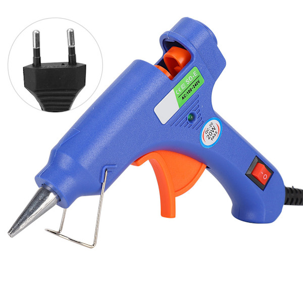 20W smeltelim pistol DIY Universal håndlaget elektrisk oppvarming profesjonelt utstyr 110‑240VEU plugg