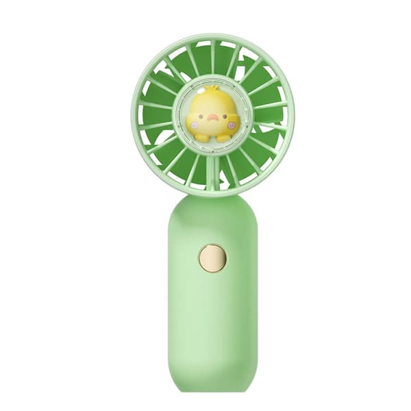 Trådløs opladning håndholdt ventilator USB Hjem Bærbar Skrivebords Mini Ventilator
