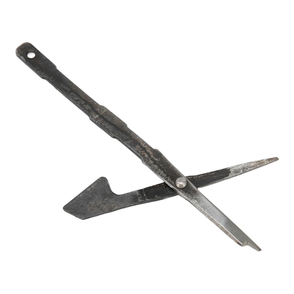 Bunke Nåler Robust Holdbar Rustfritt Metall Enkelt Montering Bunke Saks for Teppe Tufteverktøy Reparasjon Utskifting Kutt Bunke (5in)
