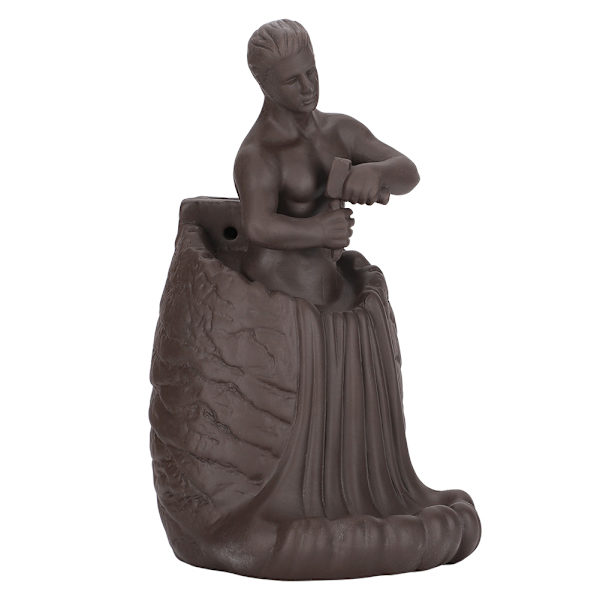 Røgelse Brænder Tilbageflow Vandfald Røgelse Holder Aromaterapi Ornament Hjem Indretning