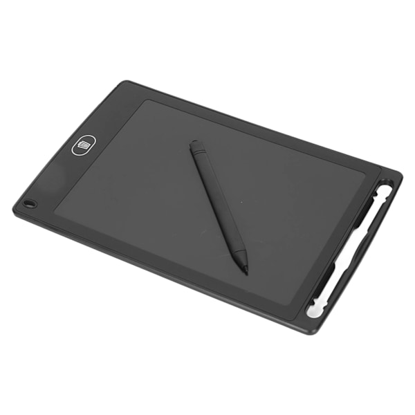 8,5 tommer LCD skrivetablet Farverig Genanvendelig Elektronisk tegneblok Småbørns tegnebræt Legetøj med stylus Sort