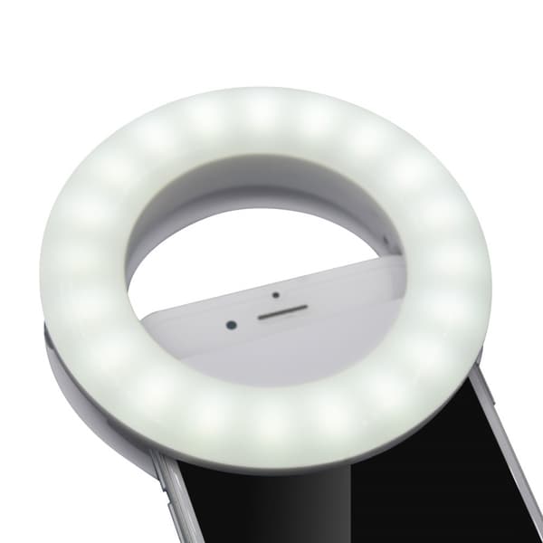 Selfie Lys Ring Lys Led Cirkel Mini Lys, Genopladelig