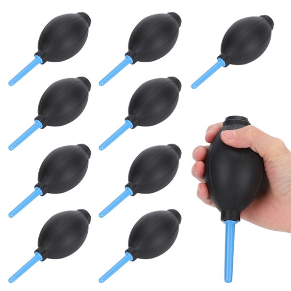 10 stk. pumpe støvrenser gummiblåseball luftblåser for datamaskinkamera giftfri