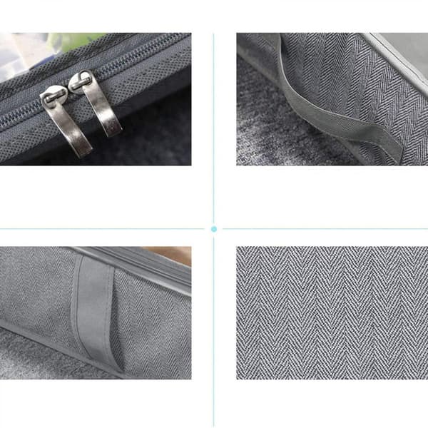 2-pack förvaringslådor under sängen, stor kapacitet Blanke
