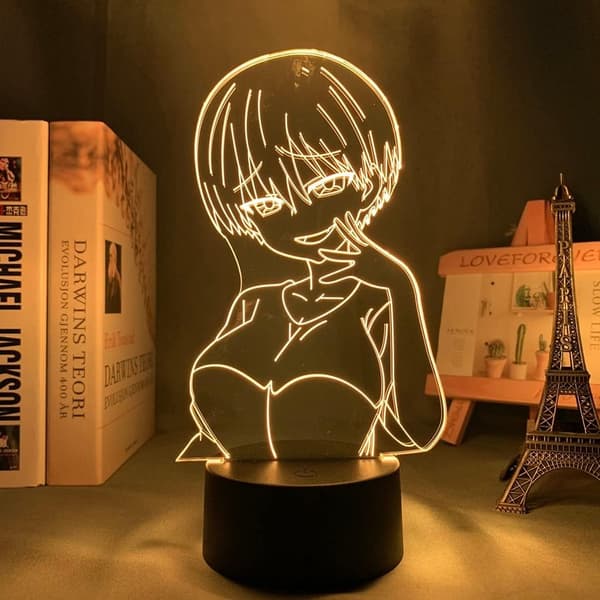 Anime LED-lys Bloom Into You Natlampe til soveværelsesindretning